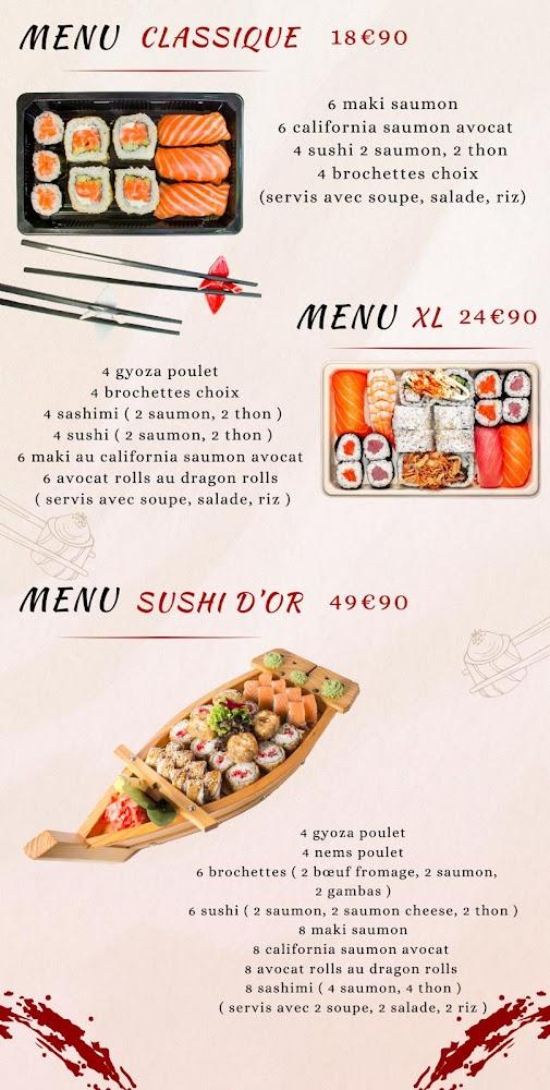 Sushi d’or restaurant - Menu Image 4